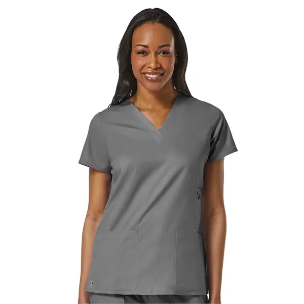 Maevn Eon V-Neck Pocket Top... from ASI 86018 Scrub Authority / Uniform Stores