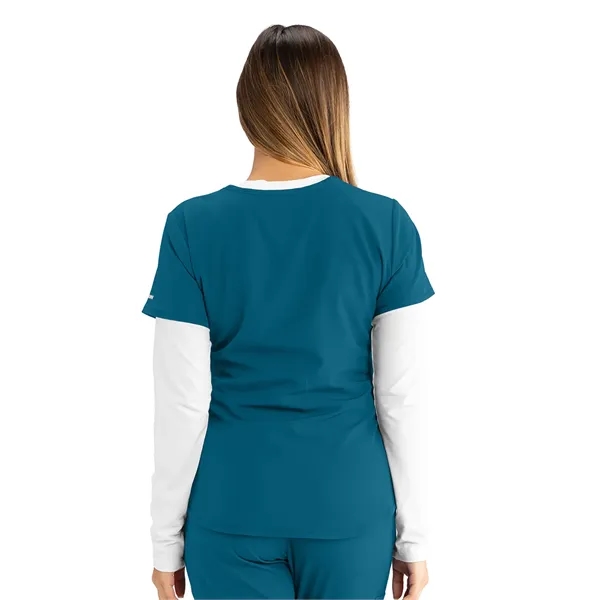 Skechers by Barco Breeze Scrub Top... from ASI 86018 Scrub Authority / Uniform Stores