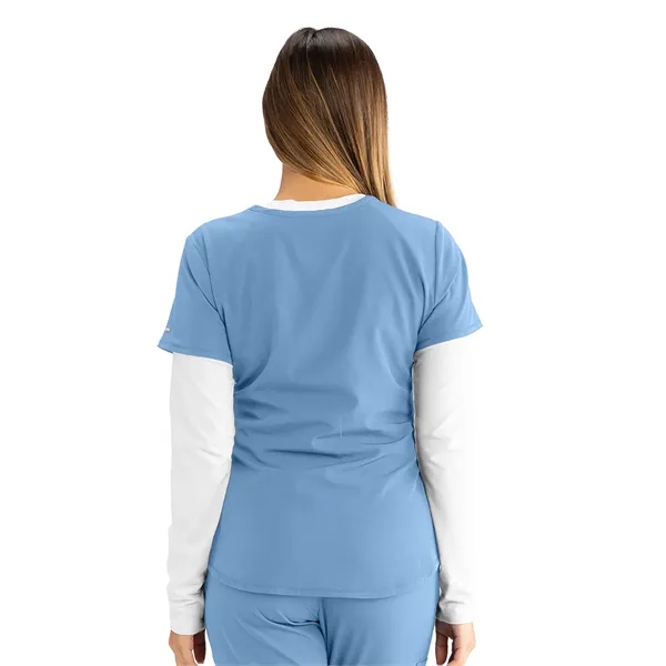 Skechers by Barco Breeze Scrub Top... from ASI 86018 Scrub Authority / Uniform Stores