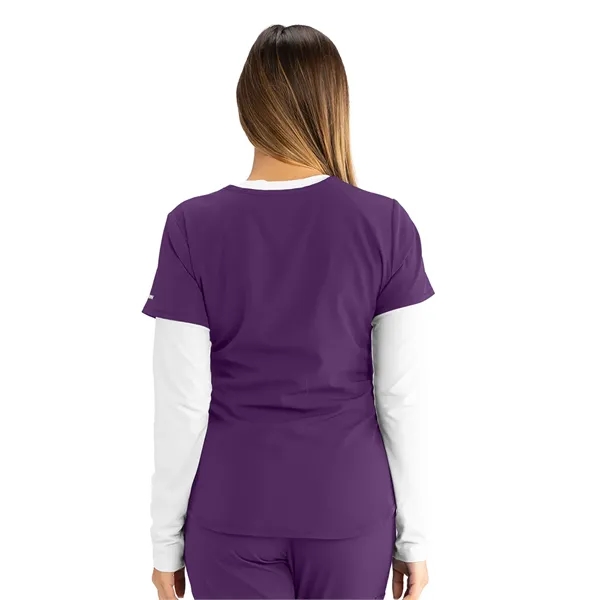 Skechers by Barco Breeze Scrub Top... from ASI 86018 Scrub Authority / Uniform Stores