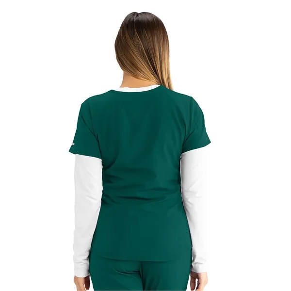 Skechers by Barco Breeze Scrub Top... from ASI 86018 Scrub Authority / Uniform Stores