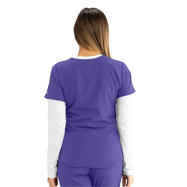 Skechers by Barco Breeze Scrub Top... from ASI 86018 Scrub Authority / Uniform Stores