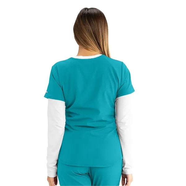 Skechers by Barco Breeze Scrub Top... from ASI 86018 Scrub Authority / Uniform Stores