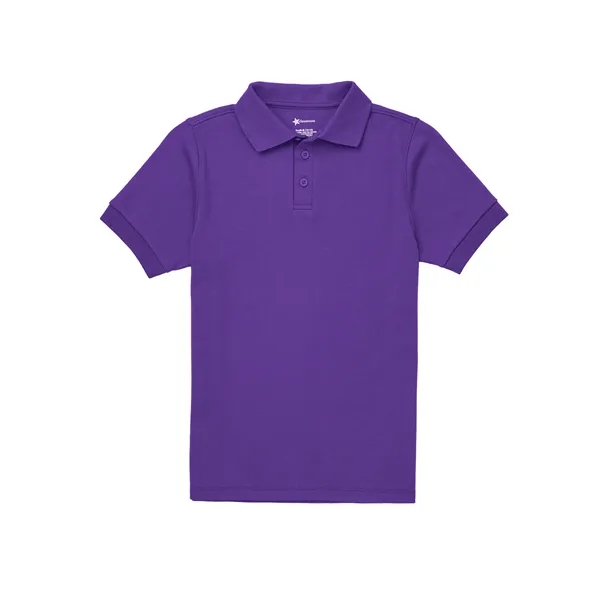 Classroom Uniforms Youth Short Sleeve Interlock Polo.... from ASI 86018 Scrub Authority / Uniform Stores