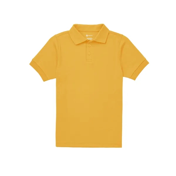 Classroom Uniforms Youth Short Sleeve Interlock Polo.... from ASI 86018 Scrub Authority / Uniform Stores