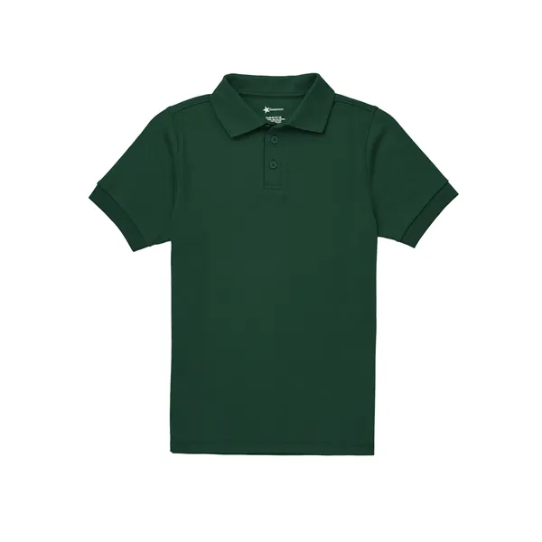 Classroom Uniforms Youth Short Sleeve Interlock Polo.... from ASI 86018 Scrub Authority / Uniform Stores