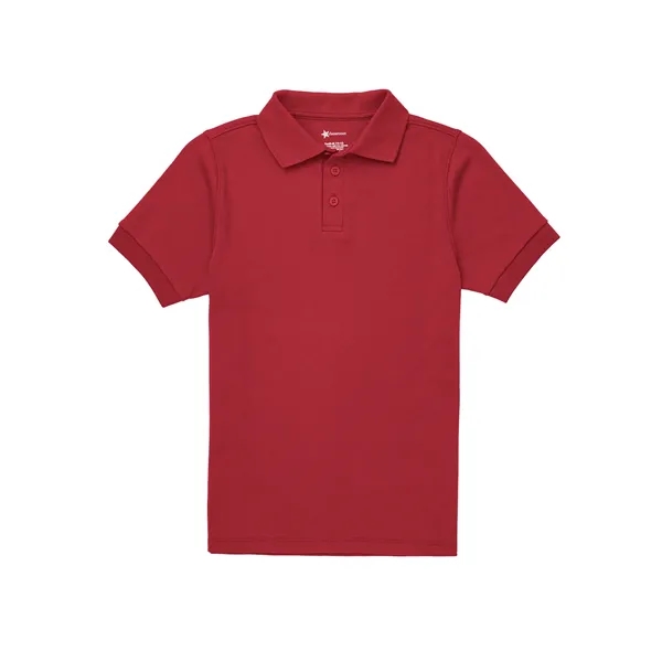 Classroom Uniforms Youth Short Sleeve Interlock Polo.... from ASI 86018 Scrub Authority / Uniform Stores