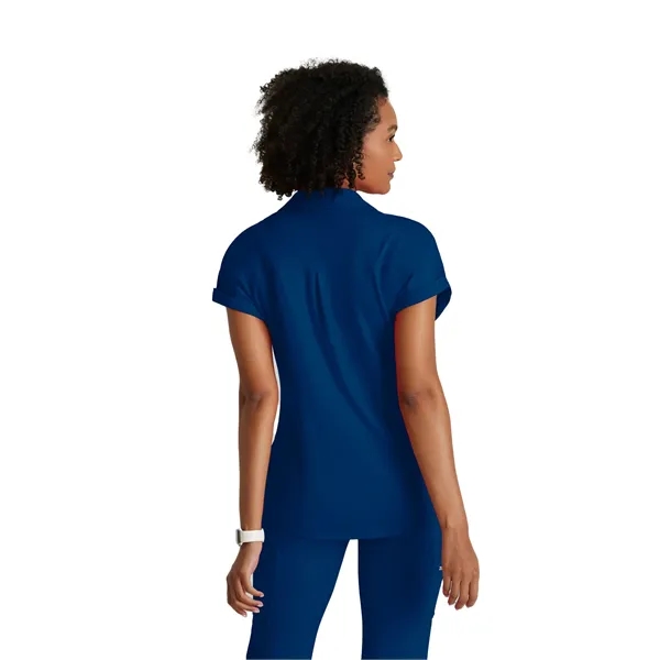 Barco One - Women's 2 Pocket Zip Neck Dolman Scrub Top... from ASI 86018 Scrub Authority / Uniform Stores