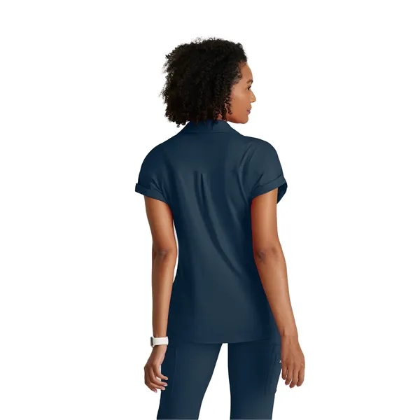 Barco One - Women's 2 Pocket Zip Neck Dolman Scrub Top... from ASI 86018 Scrub Authority / Uniform Stores
