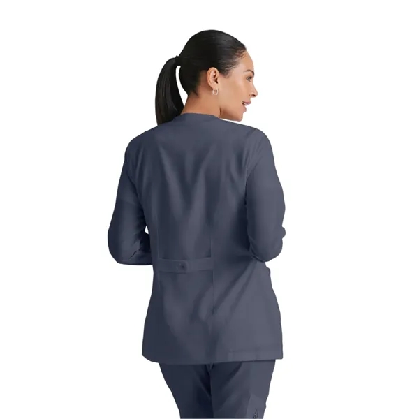 Round Neck Cuffed Warm-Up Jacket.... from ASI 86018 Scrub Authority / Uniform Stores