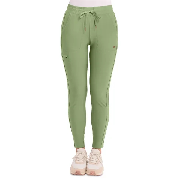 Cherokee Form Women's Mid-Rise Tapered Leg Drawstring Pant... from ASI 86018 Scrub Authority