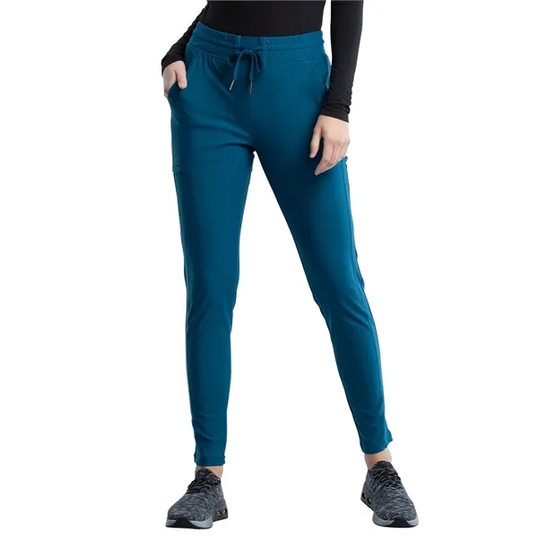 Cherokee Form Women's Mid-Rise Tapered Leg Drawstring Pant... from ASI 86018 Scrub Authority