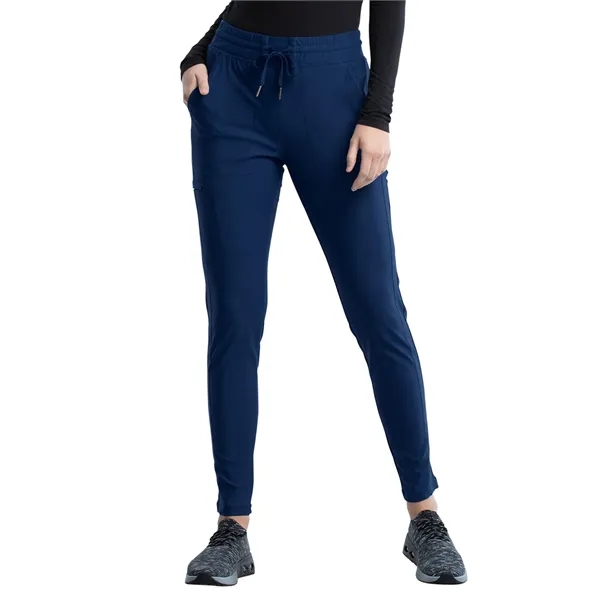 Cherokee Form Women's Mid-Rise Tapered Leg Drawstring Pant... from ASI 86018 Scrub Authority