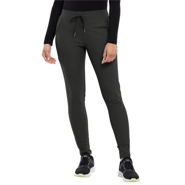 Cherokee Form Women's Mid-Rise Tapered Leg Drawstring Pant... from ASI 86018 Scrub Authority