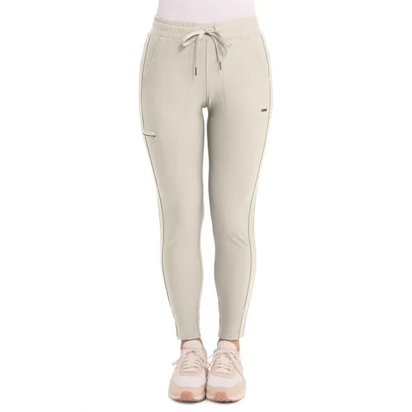 Cherokee Form Women's Mid-Rise Tapered Leg Drawstring Pant... from ASI 86018 Scrub Authority