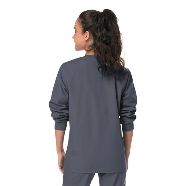 Landau Unisex Warmup Jacket with Knit Cuffs... from ASI 86018 Scrub Authority / Uniform Stores