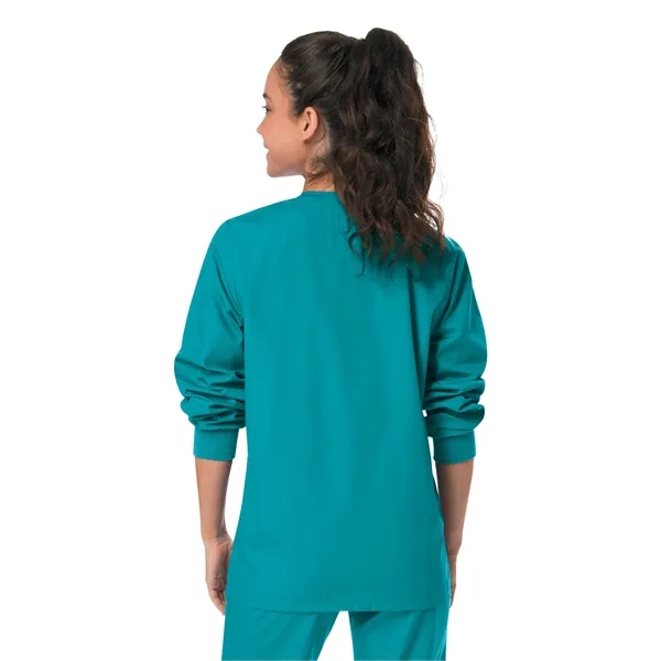 Landau Unisex Warmup Jacket with Knit Cuffs... from ASI 86018 Scrub Authority / Uniform Stores