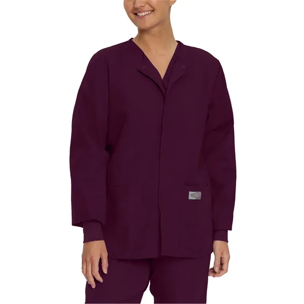 Landau Unisex Warmup Jacket with Knit Cuffs... from ASI 86018 Scrub Authority / Uniform Stores