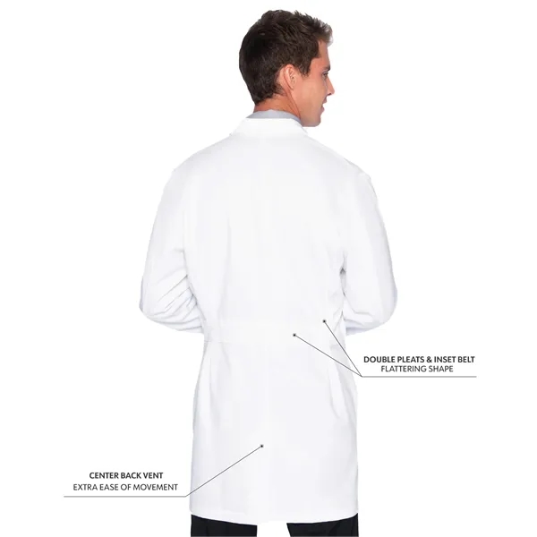 Landau Men's Lab Coat (White Super Twill - WWF)... from ASI 86018 Scrub Authority / Uniform Stores