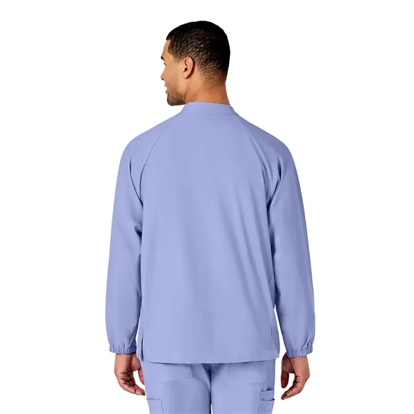 WonderWink W123 Men's Zip Front Warm Up Jacket... from ASI 86018 Scrub Authority / Uniform Stores