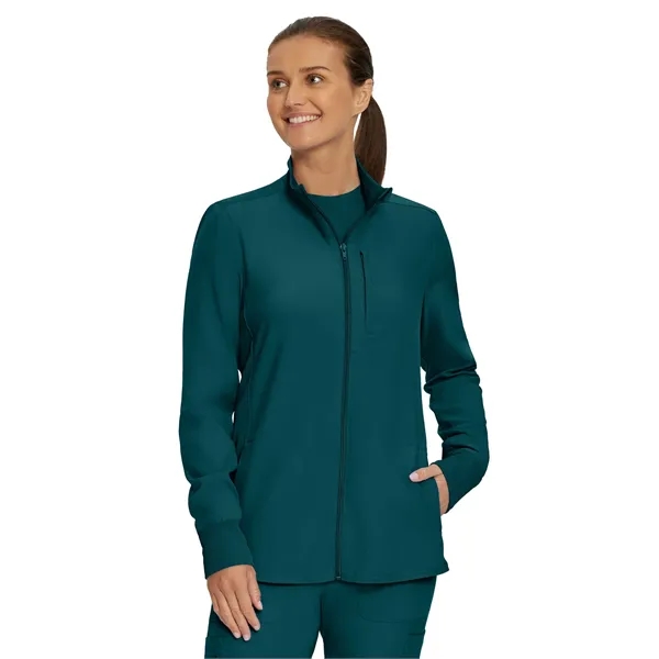 Landau Forward Women's Warm-Up Scrub Jacket... from ASI 86018 Scrub Authority / Uniform Stores