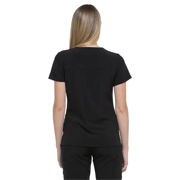 Dickies EDS Essentials Women's Mock Wrap Top... from ASI 86018 Scrub Authority / Uniform Stores