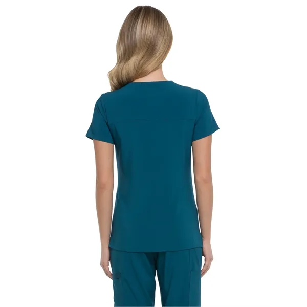 Dickies EDS Essentials Women's Mock Wrap Top... from ASI 86018 Scrub Authority / Uniform Stores