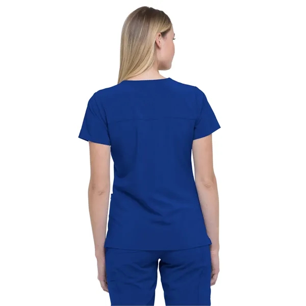 Dickies EDS Essentials Women's Mock Wrap Top... from ASI 86018 Scrub Authority / Uniform Stores