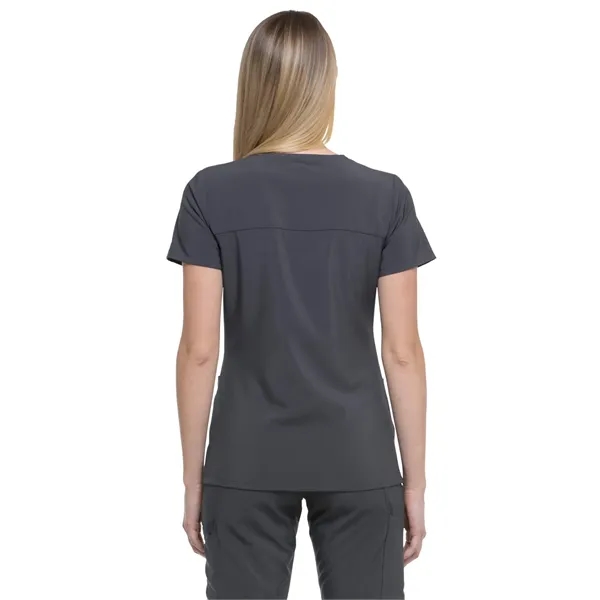 Dickies EDS Essentials Women's Mock Wrap Top... from ASI 86018 Scrub Authority / Uniform Stores