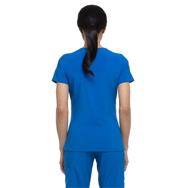 Dickies EDS Essentials Women's Mock Wrap Top... from ASI 86018 Scrub Authority / Uniform Stores
