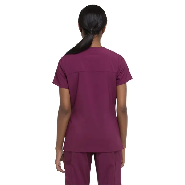 Dickies EDS Essentials Women's Mock Wrap Top... from ASI 86018 Scrub Authority / Uniform Stores