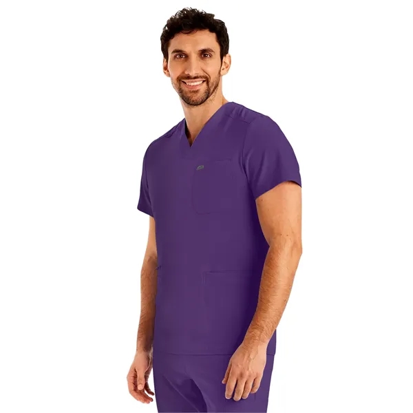 Landau Forward Men's V-Neck Top... from ASI 86018 Scrub Authority / Uniform Stores