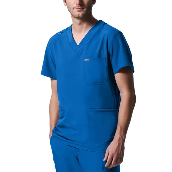 Landau Forward Men's V-Neck Top... from ASI 86018 Scrub Authority / Uniform Stores