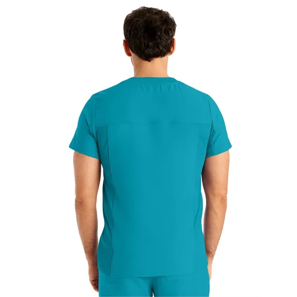 Landau Forward Men's V-Neck Top... from ASI 86018 Scrub Authority / Uniform Stores
