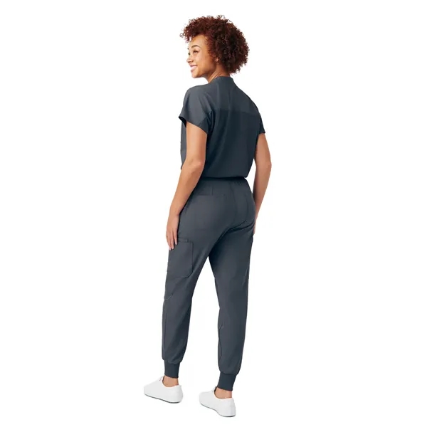Landau - Forward - Women's 8-Pocket Cargo Jumpsuit... from ASI 86018 Scrub Authority
