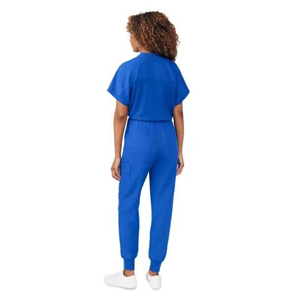 Landau - Forward - Women's 8-Pocket Cargo Jumpsuit... from ASI 86018 Scrub Authority