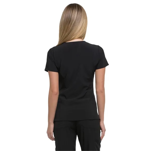 Dickies EDS Essentials Women's V-Neck Top... from ASI 86018 Scrub Authority / Uniform Stores