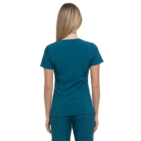 Dickies EDS Essentials Women's V-Neck Top... from ASI 86018 Scrub Authority / Uniform Stores