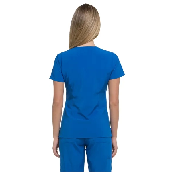 Dickies EDS Essentials Women's V-Neck Top... from ASI 86018 Scrub Authority / Uniform Stores