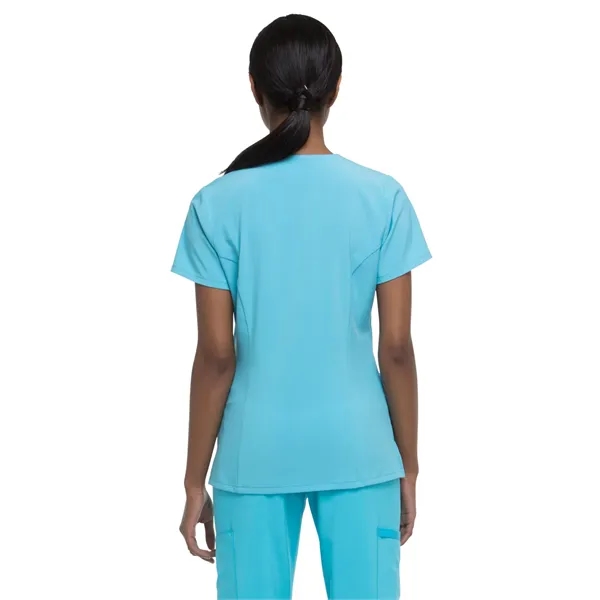 Dickies EDS Essentials Women's V-Neck Top... from ASI 86018 Scrub Authority / Uniform Stores