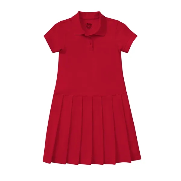 Classroom Uniforms Girls Youth Pique Polo Dress... from ASI 86018 Scrub Authority / Uniform Stores