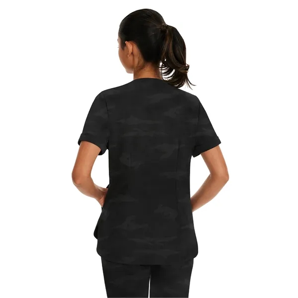 Healing Hands Purple Label Joy Camo Top... from ASI 86018 Scrub Authority / Uniform Stores