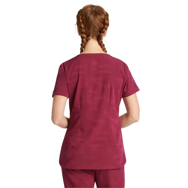 Healing Hands Purple Label Joy Camo Top... from ASI 86018 Scrub Authority / Uniform Stores