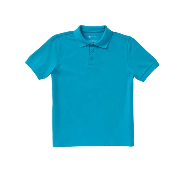 Classroom Uniforms Adult Short Sleeve Pique Polo... from ASI 86018 Scrub Authority / Uniform Stores