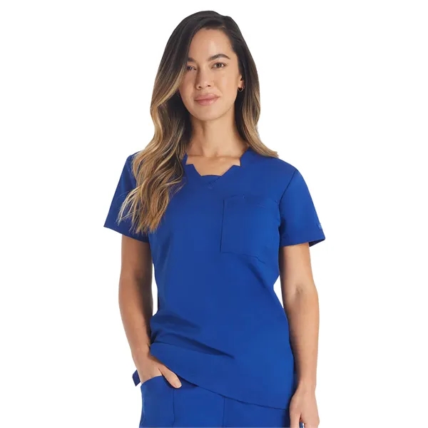 Dickies Medical - Balance - Women's 2-Pocket Notched V-Ne...... from ASI 86018 Scrub Authority / Uniform Stores