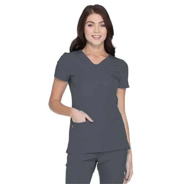 HeartSoul Break on Through Women's Shaped V-Neck Top... from ASI 86018 Scrub Authority / Uniform Stores