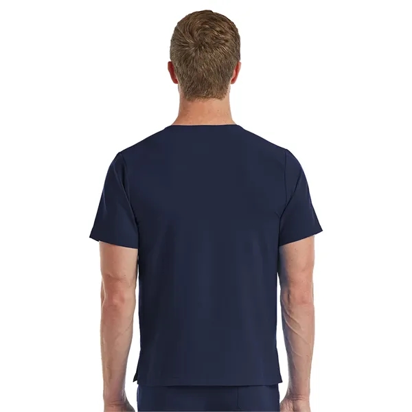 ScrubJoy Fit-4-All - Unisex One-Pocket V-Neck Scrub Top... from ASI 86018 Scrub Authority / Uniform Stores