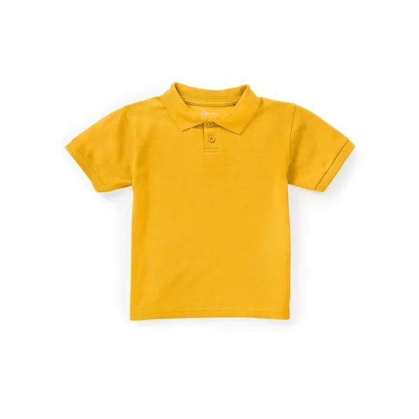 Classroom Uniforms Unisex Short Sleeve Pique Polo for Preschool... from ASI 86018 Scrub Authority / Uniform Stores