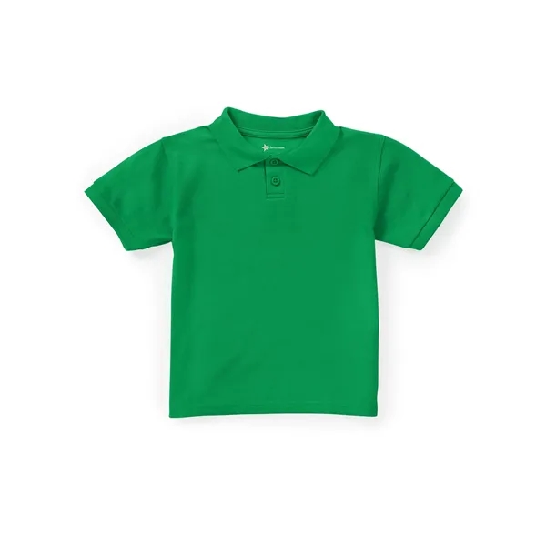 Classroom Uniforms Unisex Short Sleeve Pique Polo for Preschool... from ASI 86018 Scrub Authority / Uniform Stores