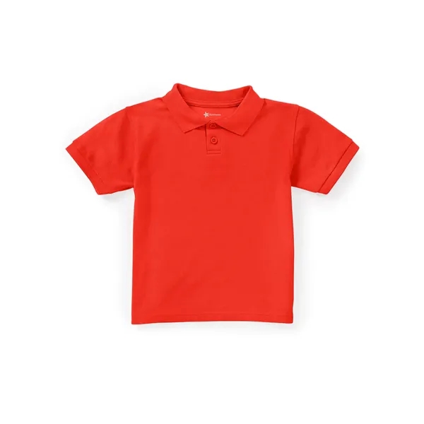Classroom Uniforms Unisex Short Sleeve Pique Polo for Preschool... from ASI 86018 Scrub Authority / Uniform Stores